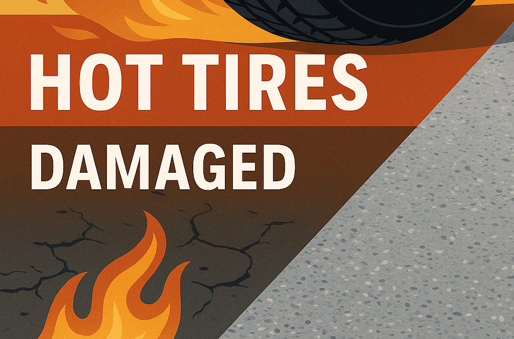 Can Hot Tires Damage Your Garage Floor Coating?