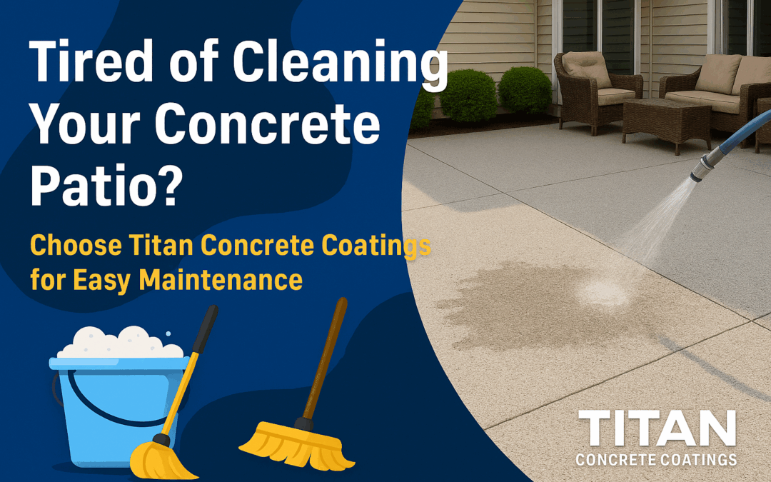 How to Clean a Concrete Patio Without Losing Your Weekend
