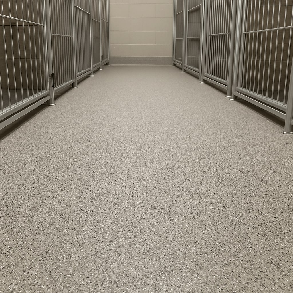 Get the best kennel flooring in the CSRA with Titan Concrete Coatings