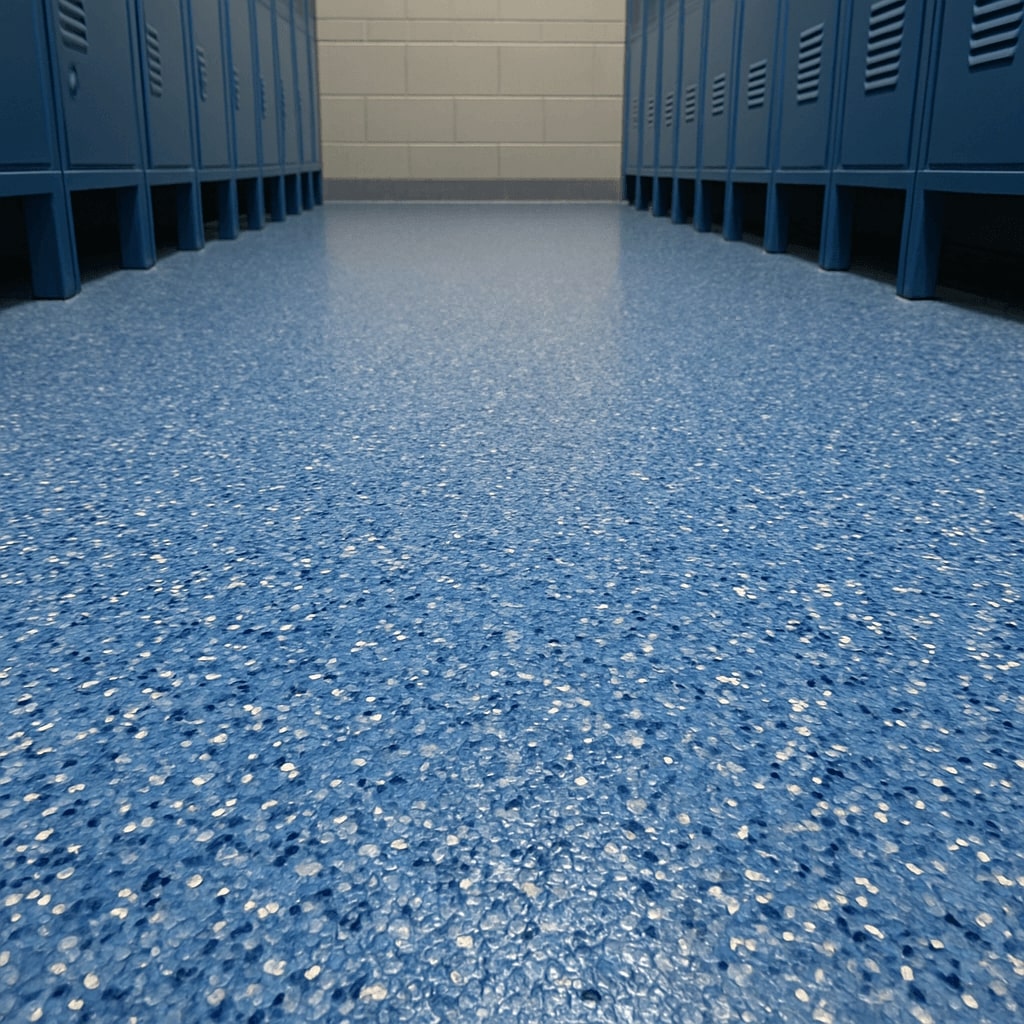 Get the best locker room flooring in the CSRA with Titan Concrete Coatings