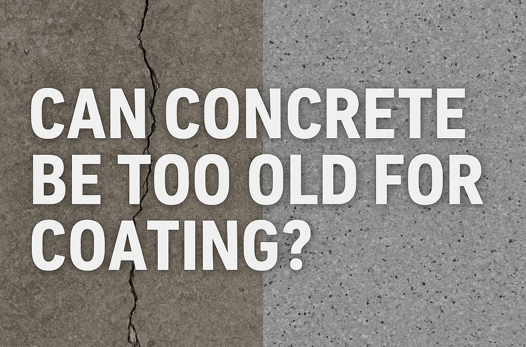 Can Concrete Be Too Old for Coating?