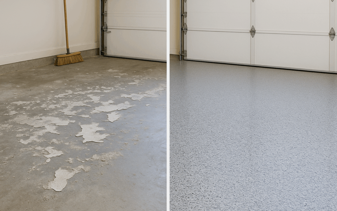 Why Does My Garage Floor Keep Peeling and Can It Be Saved?