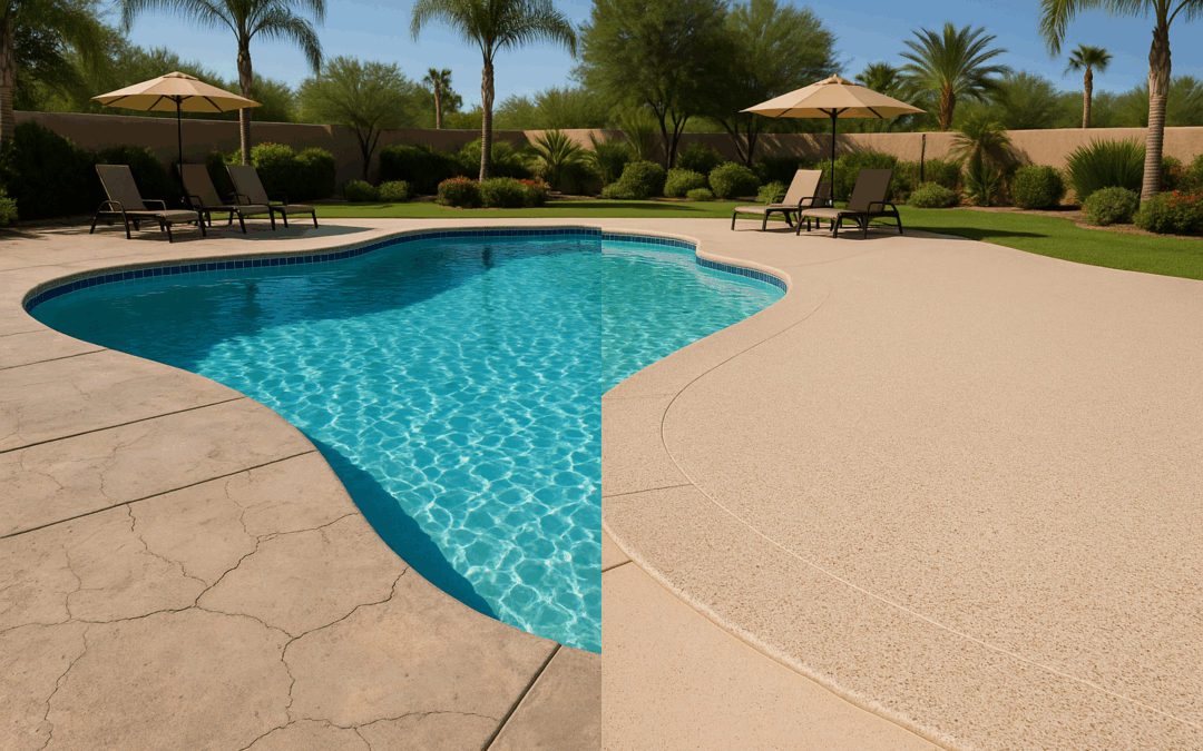 Can a Pool Deck Coating Really Make It Cooler Underfoot?