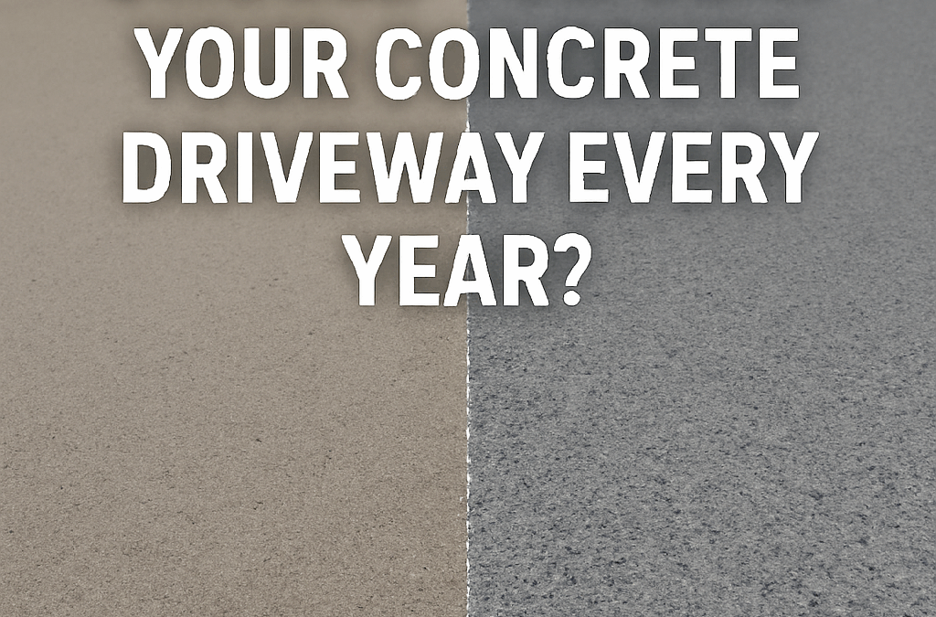 Should You Seal Your Concrete Driveway Every Year? What Experts Say