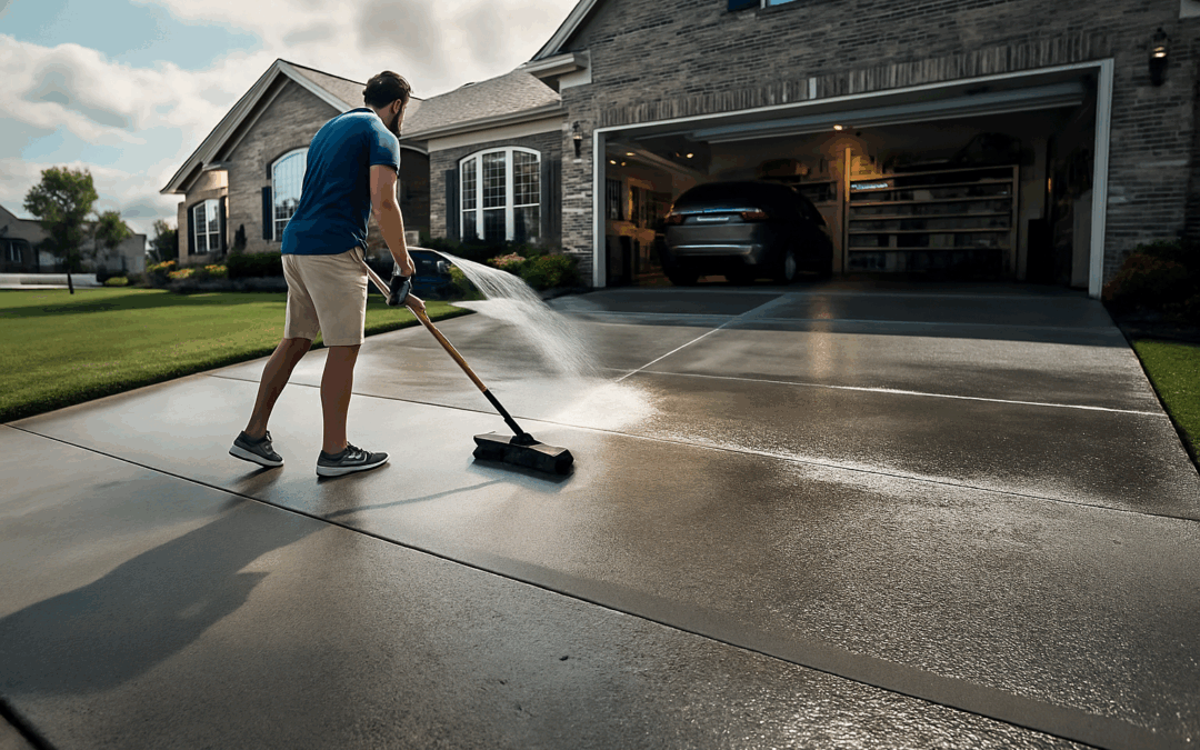How to Keep Your Driveway Looking New: The 5-Minute Weekly Care Routine