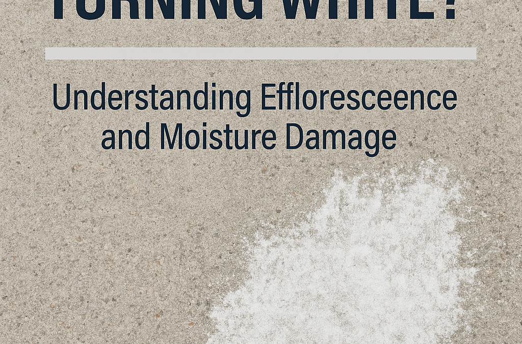 Why Is My Driveway Turning White? Understanding Efflorescence and Moisture Damage