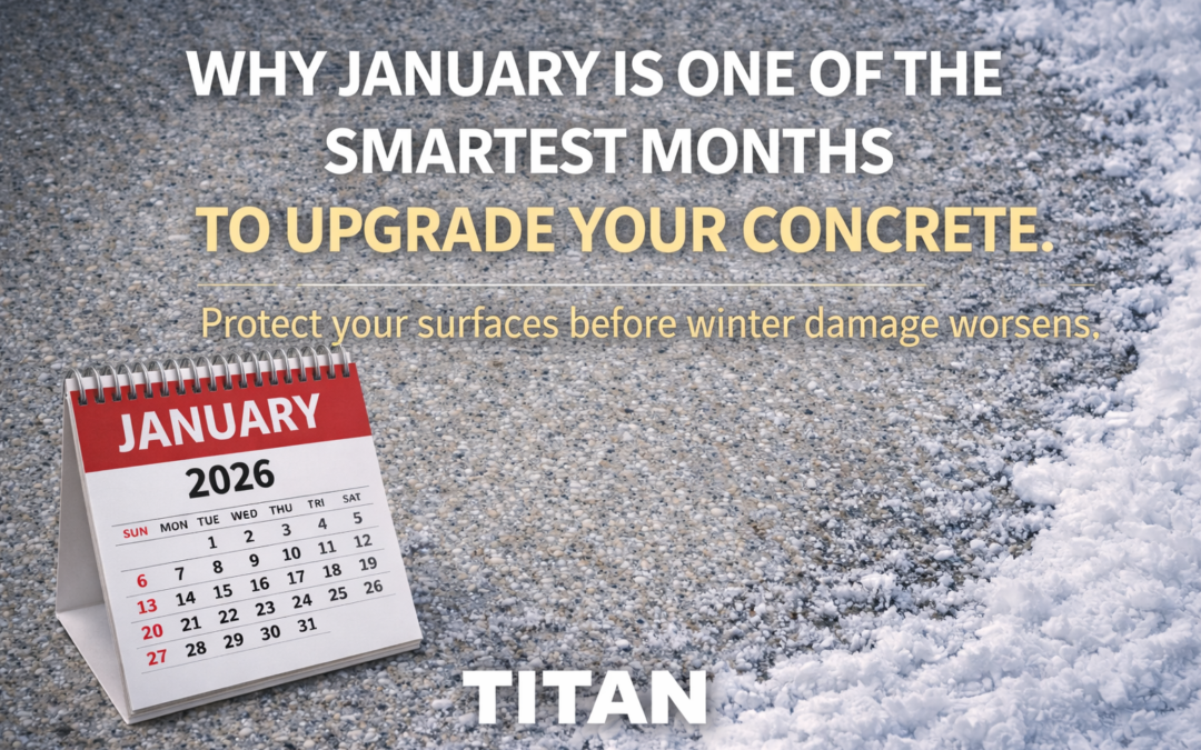 Why January Is One of the Smartest Months to Upgrade Your Concrete